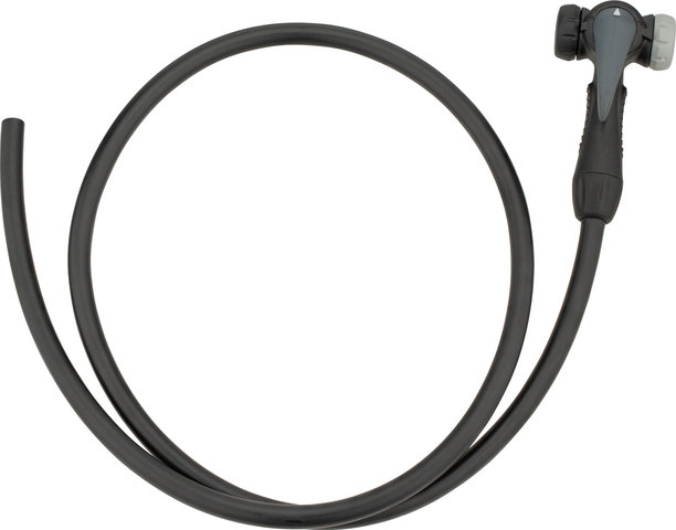 3min19sec Spare Hose w/ Valve Head for Floor Pumps - black-grey