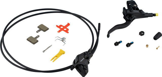 Shimano BR-MT410 + BL-M4100 Scheibenbremse J-Kit - schwarz/Hinterrad/rechts (seitenspezifisch)