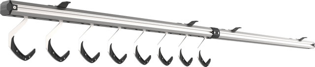 Stashed Products SpaceRail soporte de techo para bicicletas 8 x - negro-plata