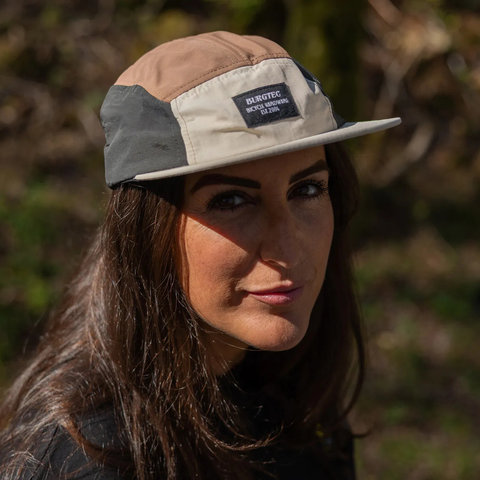 Burgtec Courier Five Panel Kappe - macchiato mix/one size