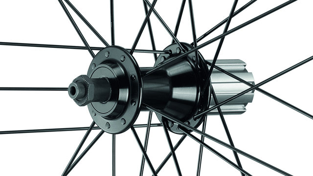 Campagnolo Set de Roues Calima G3 - black/130 mm/100 mm/28"/Shimano Route/100 mm/Shimano Route/100 mm/130 mm
