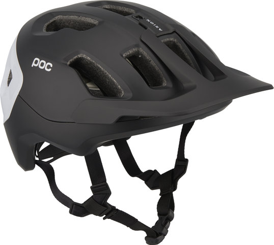 POC Casco Axion Race MIPS - uranium black matt-hydrogen white/55 - 58 cm