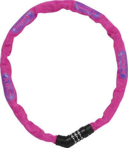 ABUS 4804C Kettenschloss - pink/75 cm