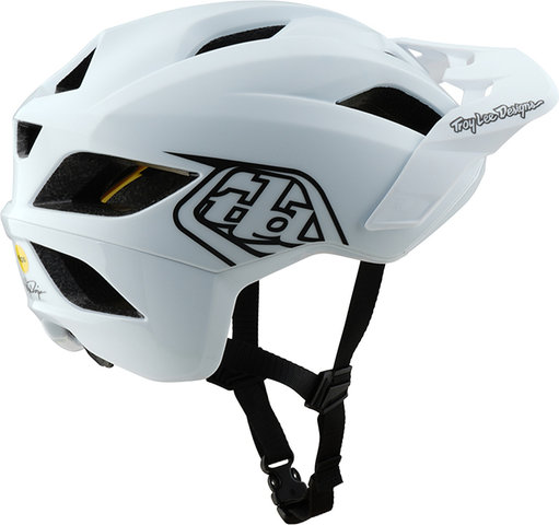 Troy Lee Designs Flowline Point MIPS Helmet - white-black | 53 - 56 cm