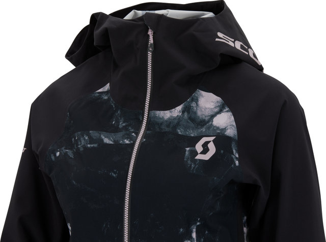 Scott Women's Trail Storm WP Rain Jacket - black-sweet pink/S