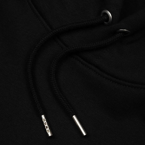 Burgtec Sudadera con Capucha Black Logo - black/M