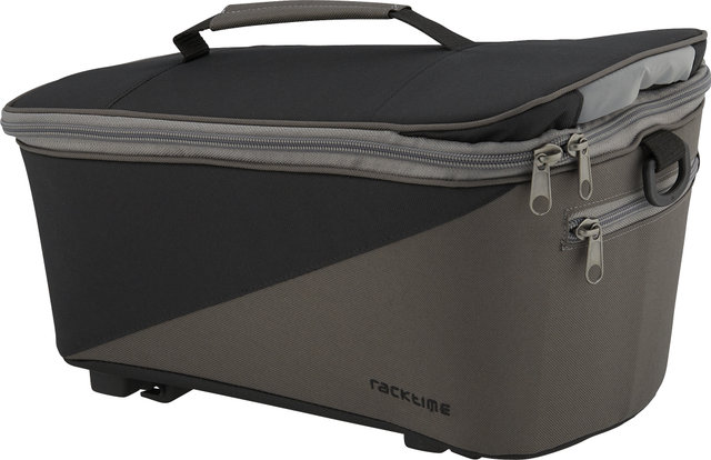 Racktime Bolsa de bicicleta Talis 2.0 - carbon black-stone grey/8000 