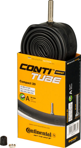 Continental Chambre à Air Compact 20 - universal/20 x 1 1/4-1,75x2 AV 34 mm