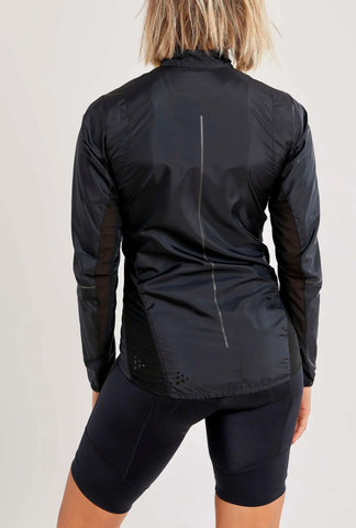 Craft Adv Essence Light Wind Jacket Women - black | M