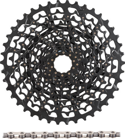 SRAM Rival 1 FM groupe 1x11 42 GXP freins à disque hydrauliques - black | SRAM XD | 172,5 mm | SRAM XD | 10-42 | 42