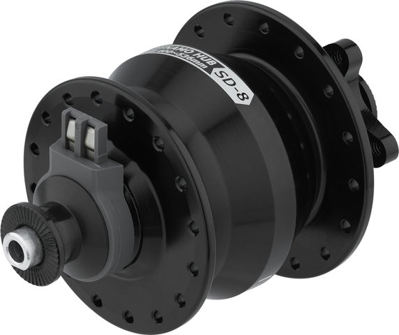 Shutter Precision Moyeu à Dynamo SD-8 Disc 6 trous - schwarz | 32
