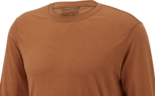Patagonia Capilene Cool Merino L/S Shirt - fertile brown/M