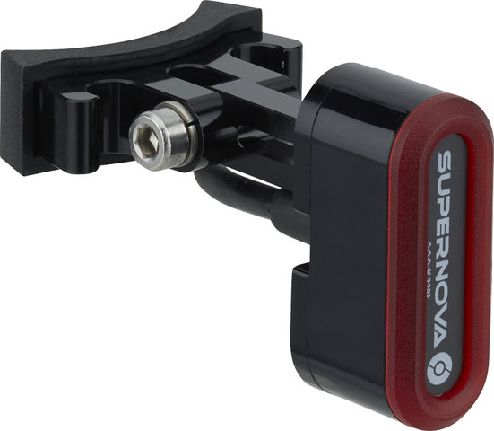 Supernova TL3 Mini LED Rear Light for Seatpost Mounting - StVZO Approved - black