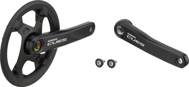 Shimano Set de Pédalier CUES FC-U4000-1 Carré avec Garde-Chaîne - noir/175,0 mm 42 dents