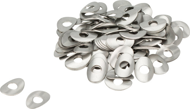 Sapim Small Oval Nipple Washers - 100 pcs. - universal