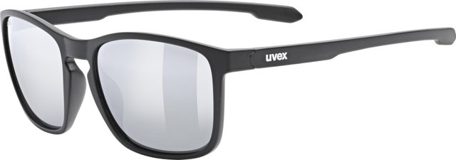 uvex LGL 52 Brille - black matt/mirror silver