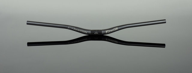 Renthal manillar V3 Fatbar Carbon Riser 760 mm, elevación 30 mm - carbon-gold | 760 mm | 760 mm