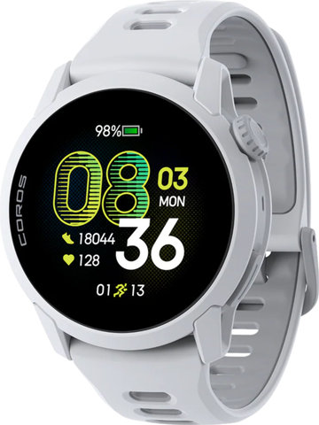 Coros Pace 4 mit Silikon-Armband Multisport Smartwatch - white