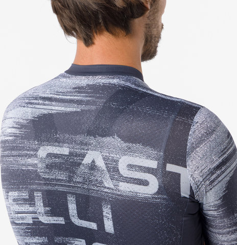 Castelli Maillot Stratus Logo S/S - twilight blue winter sk | M