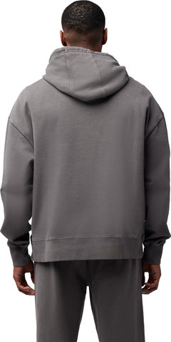 Fox Head Wordmark Oversized Fleece Pullover - pewter/M