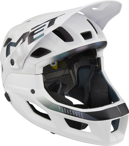 MET Casco Parachute MCR MIPS - white-iridescent-matt | 56 - 58 cm