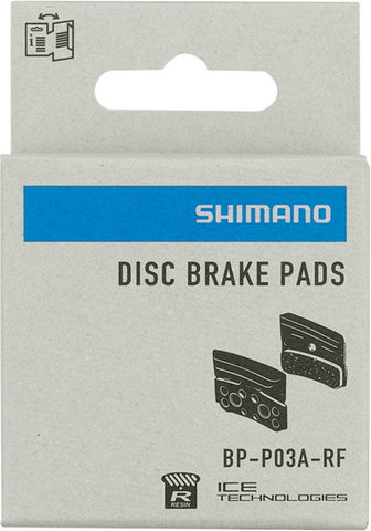 Shimano Disc brake pad P03A-RF for BR-M9220, BR-M8220 - black/Organic