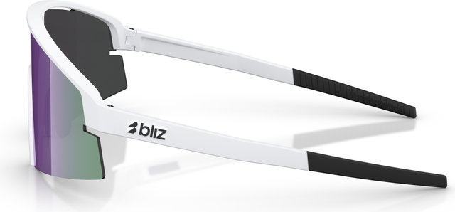 Bliz P006 Small Sportbrille - matte white | purple mirror