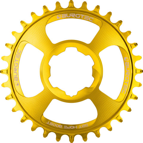 Burgtec Hope Boost Direct Mount Thick Thin Chainring - burgtec bullion/32 