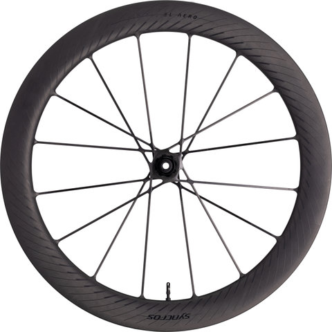 Syncros Capital SL Aero 60 Carbon Disc Center Lock 28" Laufrad - black matt | 28" | Non Boost | nur Vorderrad | nur Vorderrad | nur Vorderrad | 100 mm