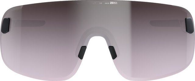 POC Elicit Sportbrille + Ersatzglas - uranium black | clarity road-sunny silver