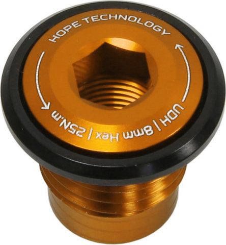 Hope Vis de fixation UDH pour axe traversant Hope - orange