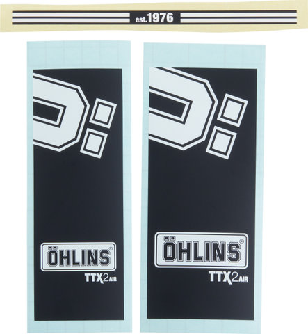 ÖHLINS Kit d'autocollants TTX2Air m.2 - white