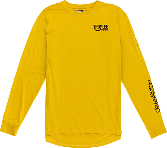 Troy Lee Designs Ruckus L/S Ride Tee Shirt - eyez safron/M