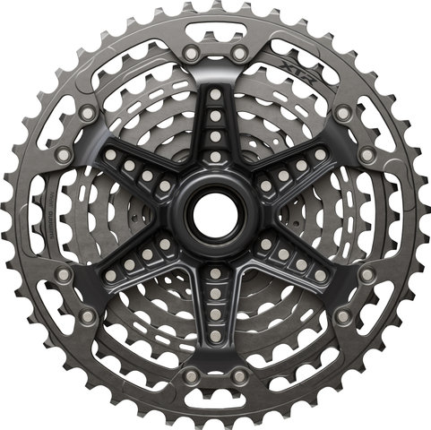 Shimano Cassette XTR CS-M9200-12, 12-speed HYPERGLIDE+ Micro Spline - silver/9-45