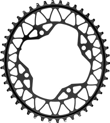 absoluteBLACK Plateau OVAL Beach racing 1X 104 BCD - black | 46 | 46 