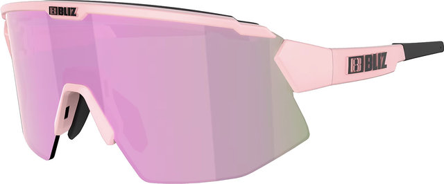 Bliz Lunettes de sport Breeze - matte powder rose/brown-rose