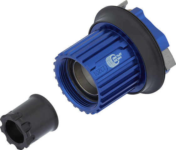 tune Kit de conversion avec corps de roue libre standard pour axe traversan - bleu/Shimano Micro Spline