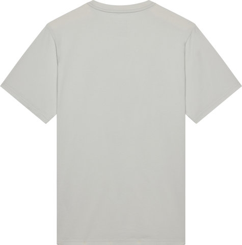 Fox Head T-Shirt Badge 195 Original S/S - light grey | S