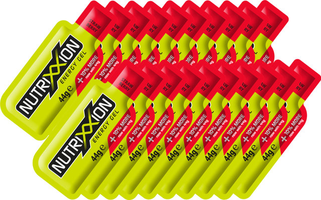 Nutrixxion Gel - 20 pièces - strawberry/880 g