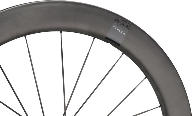 NEWMEN Advanced R.65 Streem VONOA Center Lock Disc Carbon 28" Wheelset - black-black/142 mm/100 mm/28"/Shimano Road/100 mm/Shimano Road/100 mm/142 mm