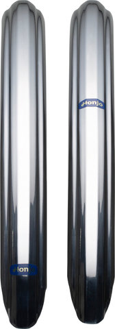 Honjo H47 Schutzblech Set VR + HR - smooth fluted-aluminium/48 mm / 28"
