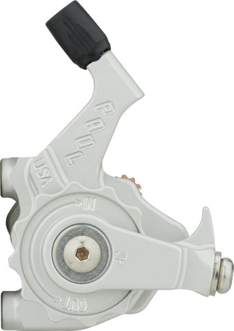 Paul Component Engineering Klamper Disc Brake Caliper - Short Pull, Black With Orange Accents (048BLACKSP)