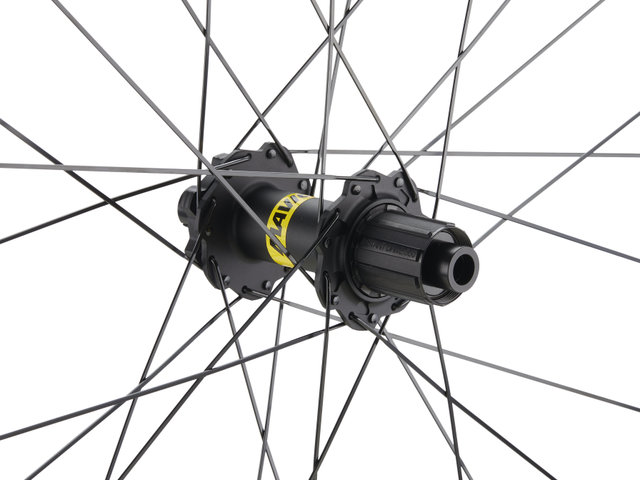 Mavic Juego de ruedas Deemax DH Disc 6 agujeros 29" - negro/29" set (RD 20x110 Boost + RT 12x157) Shimano