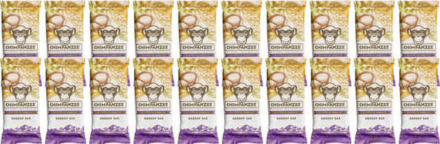 Chimpanzee Barre Energy Bar - 20 pièces - crunchy peanut/1100 g