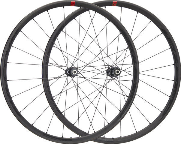 Fulcrum Speed 25 DB Center Lock Disc Carbon 28" Wheelset - black/Non Boost/Non Boost/142 mm/100 mm/28"/Shimano Road/100 mm/Shimano Road/100 mm/142 mm