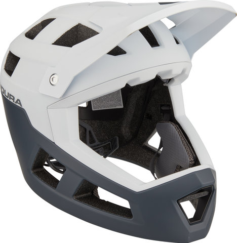 Endura SingleTrack Full Face MIPS Helm - white/55 - 59 cm