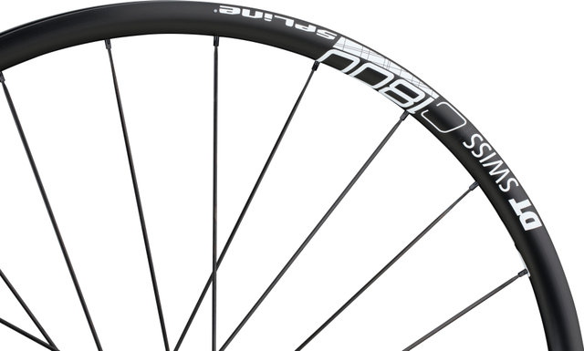 DT Swiss C 1800 SPLINE 23 Disc Center Lock 28" Wheelset - schwarz | 142 mm | 100 mm | 28" | 100 mm | 100 mm | 142 mm | SRAM XDR
