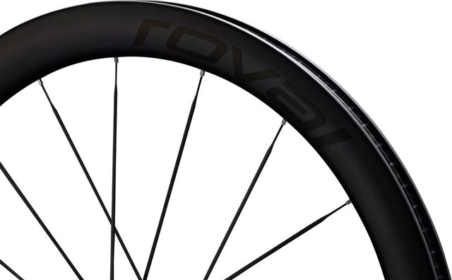Specialized Roval Rapide CLX III Carbon Disc Centre-Lock 28" wheel - satin carbon-gloss black | 100 mm | 28" | front wheel only | Non Boost | front wheel only | front wheel only