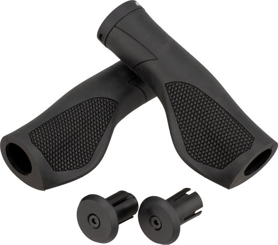 NC-17 Ergonom S-Pro Lock-On Handlebar Grips - black | 135 mm