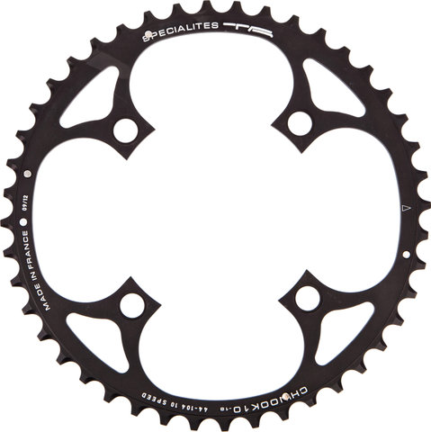 TA Plateau Chinook11, 4 bras, externe, BCD 104 mm, fixation 18 mm - noir/44 